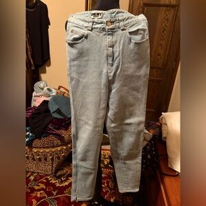 DKNY Light Blue Straight Taper Jeans